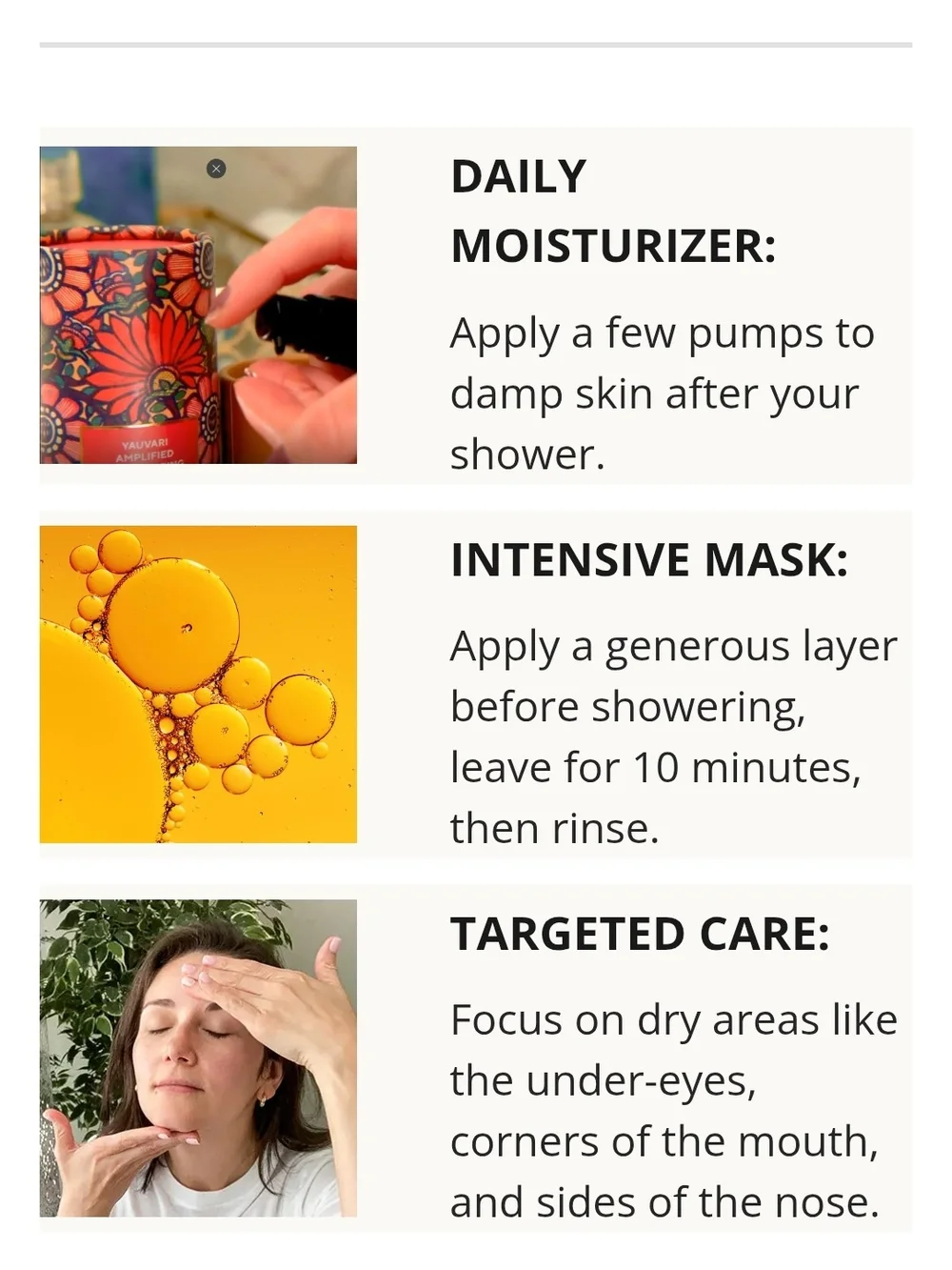 Amplified Youth Spring Face Oil — Pink Floral Packaging